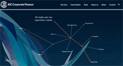 Desktop Screenshot of jdccorporatefinance.co.uk